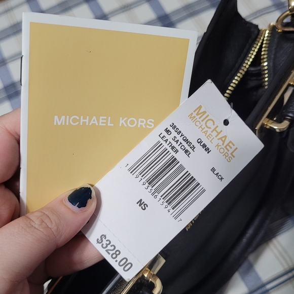 michael kors satchel quinn - Picture 13 of 13